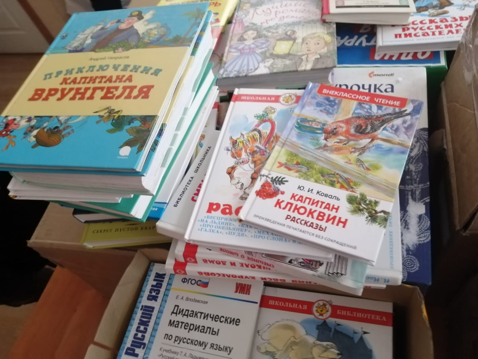 В регионе «Единая Россия» в рамках акции «Дарите книги с любовью» организовала сбор книг для детей Алчевска
