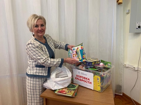 Лариса Кожевина: неравнодушные вологжане могут присоединиться к   акции «Коробка храбрости», чтобы поддержать детей в больницах