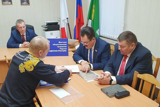 Александр Гордеев провел прием в Тарногском муниципальном округе